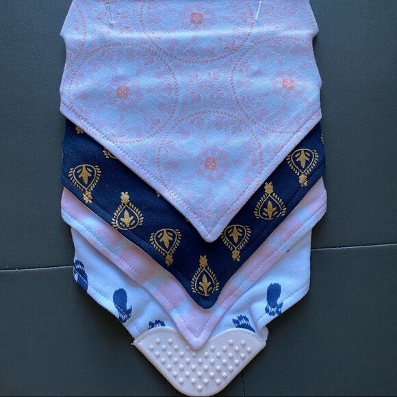 Yoga Sprout 4 Pack Bandana Bibs - Picture 2 of 4